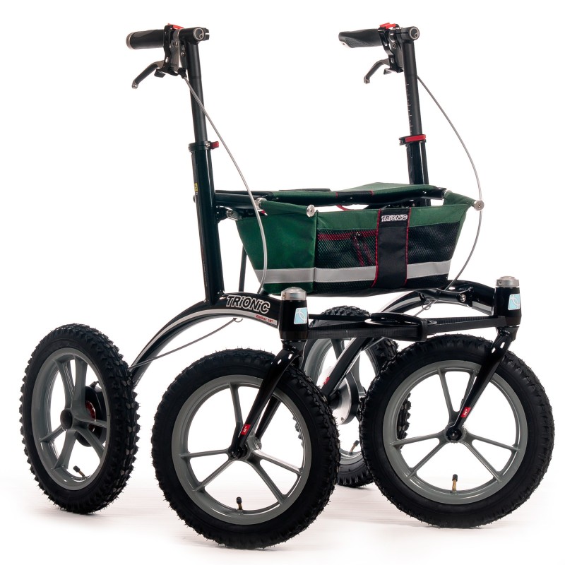 Med en Udendørs rollator kan du færdes trygt udendørs, se mulighederne