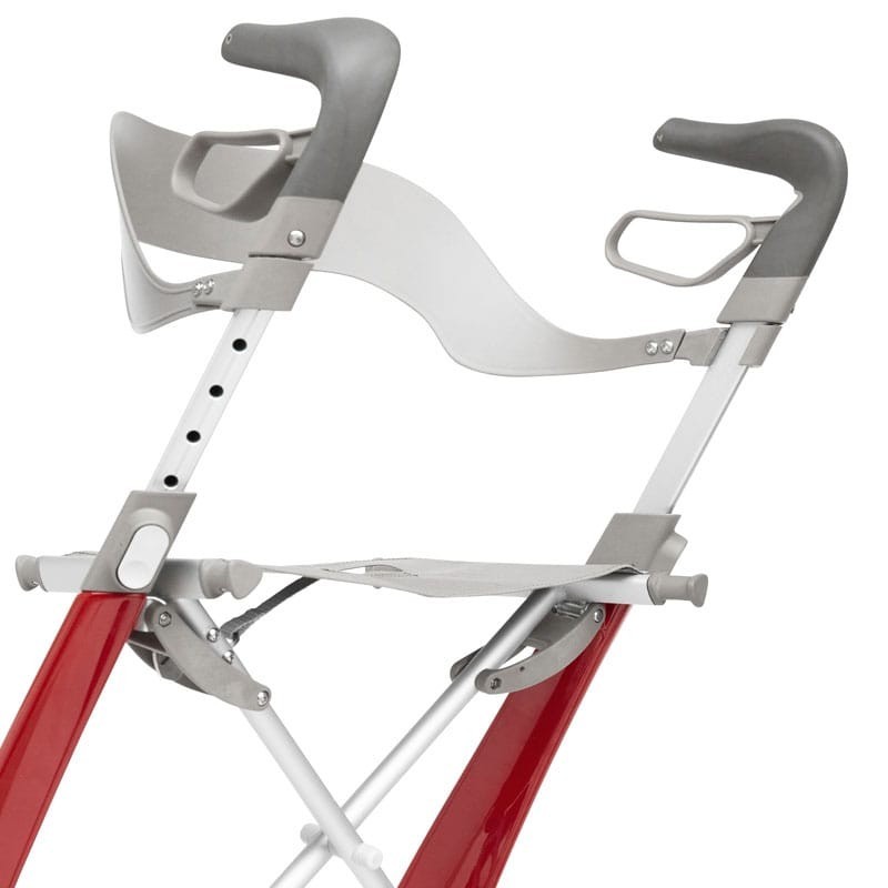 Ryglæn til Carbon UltraLight rollator  