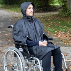 Billede af Skulderslag til kørestolsbruger (vinterversion)