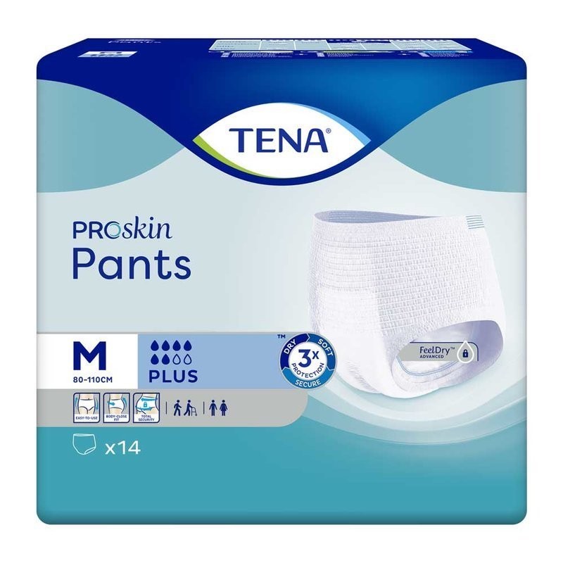 TENA Pants Plus, bukseble til både mænd og kvinder