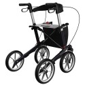 Panda Royal kulfiber rollator med ekstra store hjul