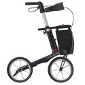 Panda Royal kulfiber rollator med ekstra store hjul