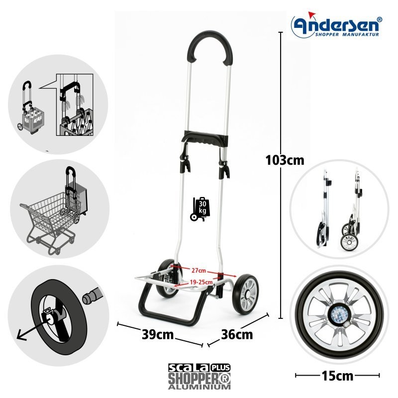Andersen Scala Plus Shopper, Weda