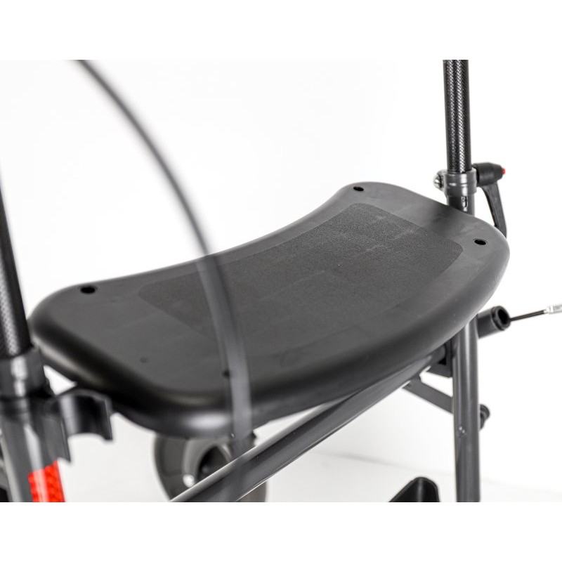 Billig rollator med kurv og bakke