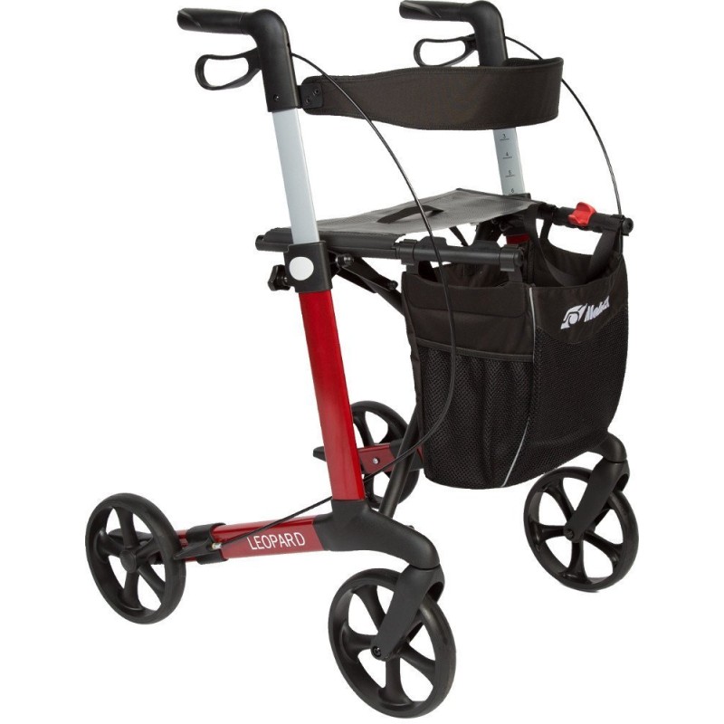 Leopard letvægts rollator