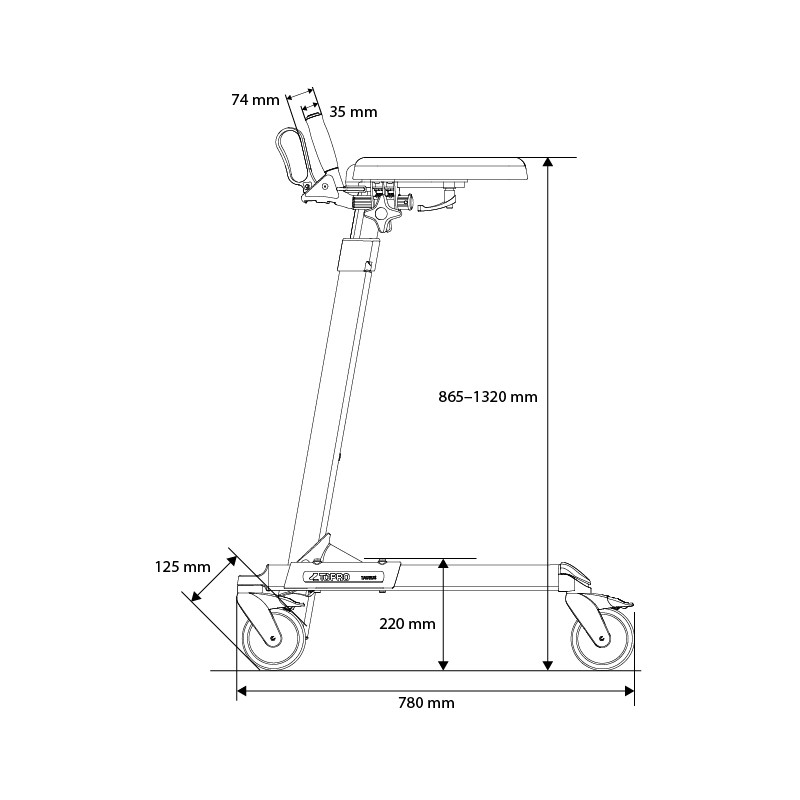 Topro Taurus Hydraulisk gangbord